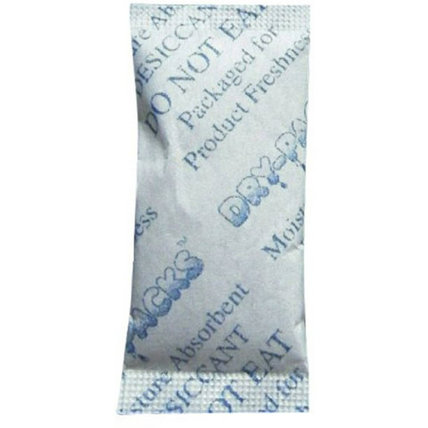 Dry-Packs 3gm Cotton Silica Gel Packet Pack of 50 50-Pack Free Shipping